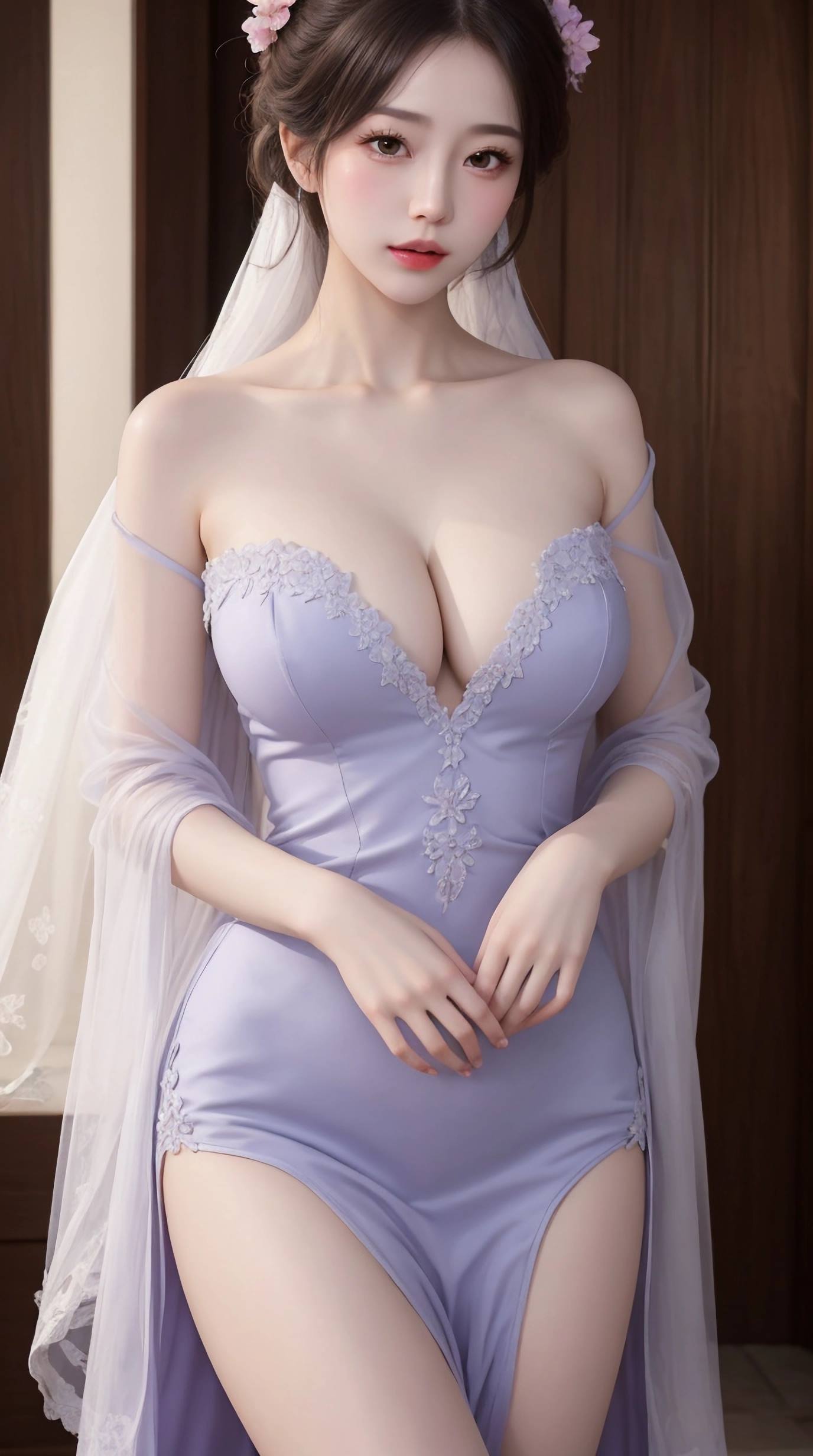 图片[5]-精选AI绘画 075 海边只能偷瞄的泳装，在这里放心看吧 [22P]-草丛看图