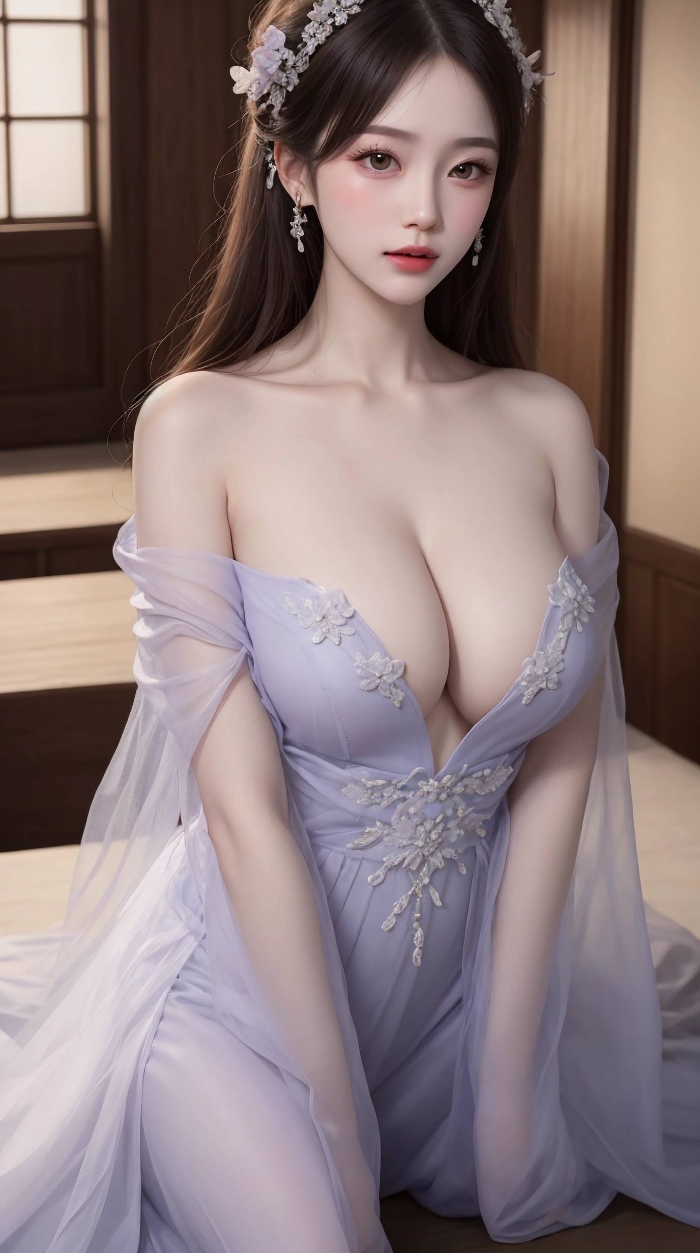 图片[6]-精选AI绘画 075 海边只能偷瞄的泳装，在这里放心看吧 [22P]-草丛看图