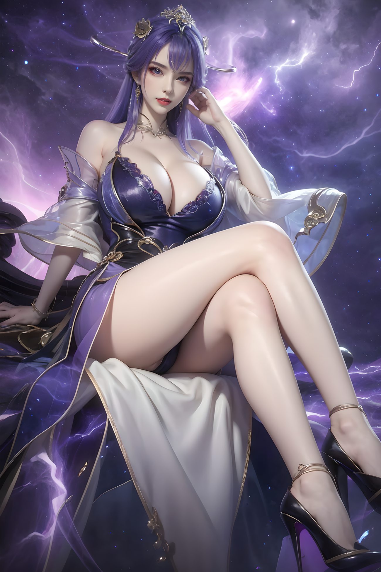 图片[4]-精选AI绘画 670 百炼成神-天穹老人[19P]-草丛看图