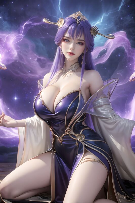 精选AI绘画 670 百炼成神-天穹老人[19P]-草丛看图