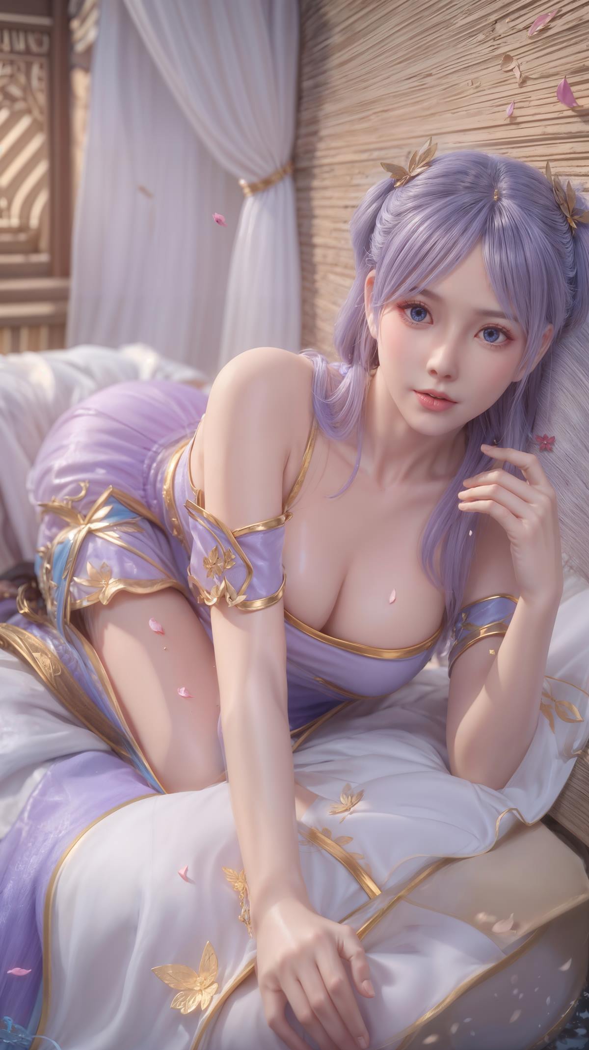 图片[3]-精选AI绘画 637 清月 韩雪[34P]-草丛看图