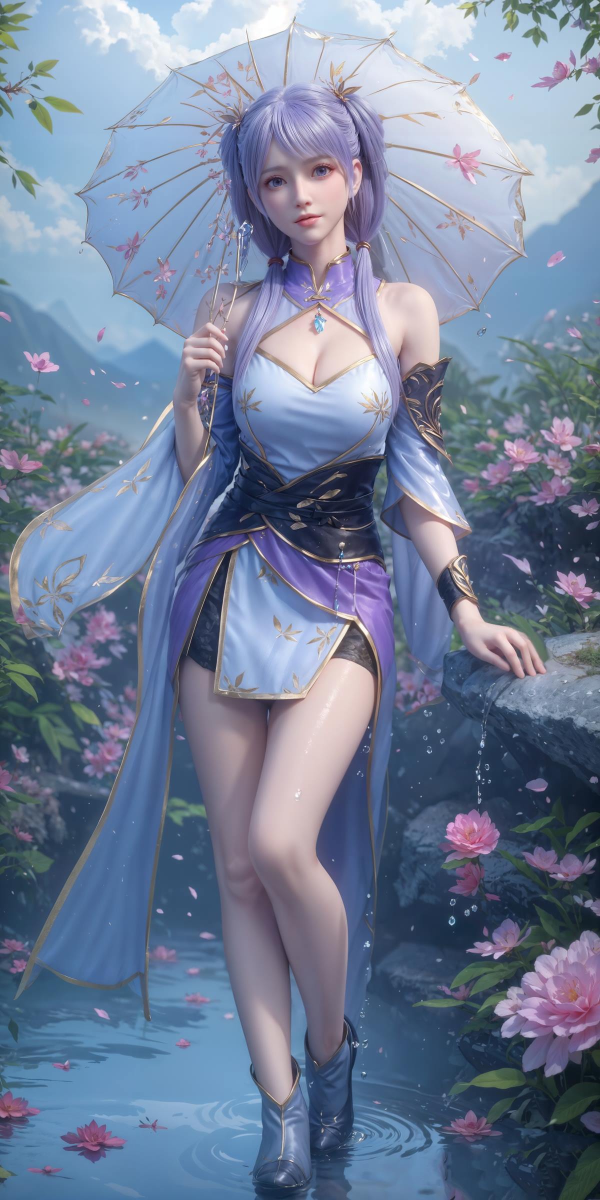 图片[6]-精选AI绘画 637 清月 韩雪[34P]-草丛看图