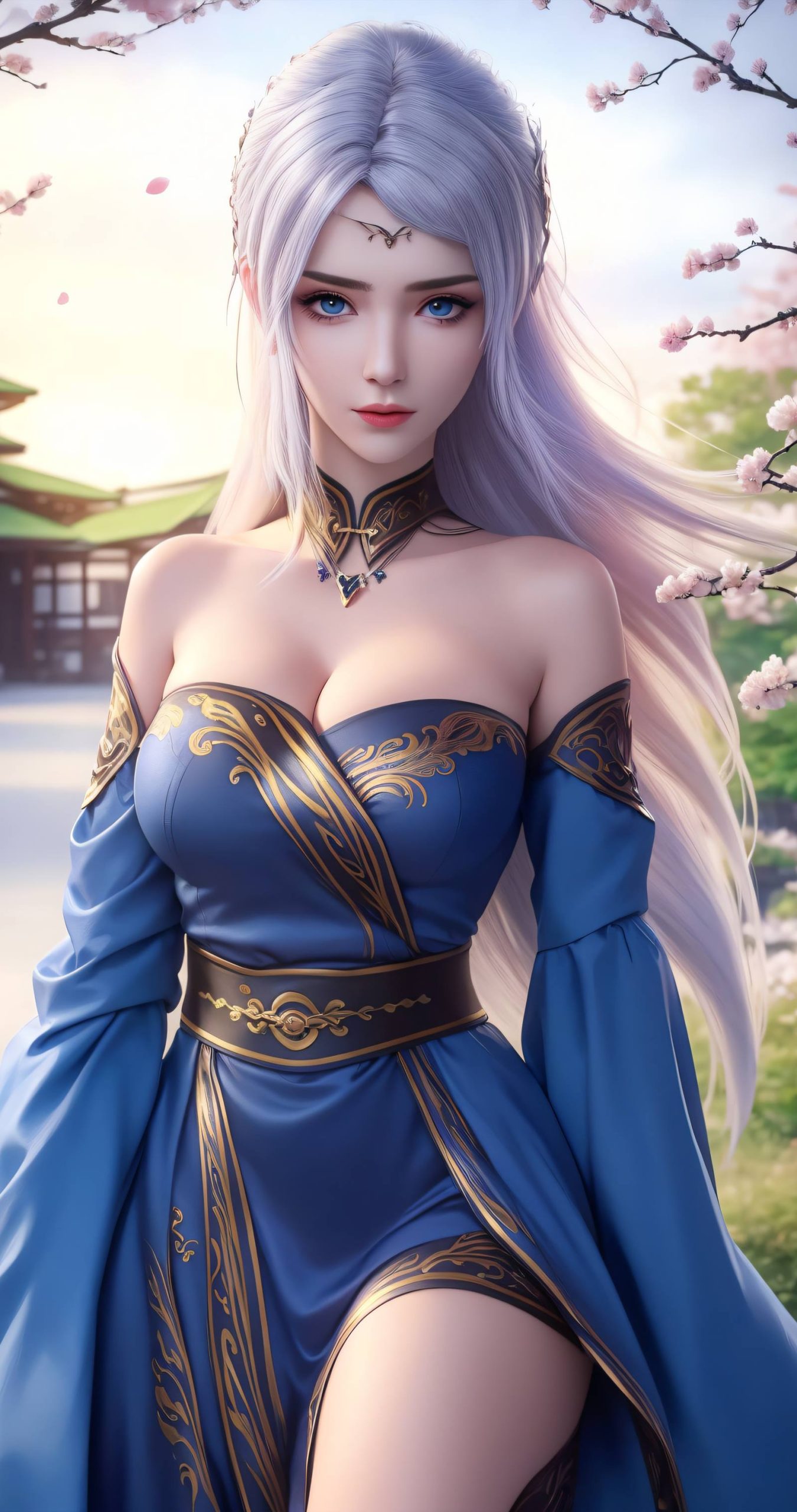 图片[3]-精选AI绘画 129 大主宰-洛璃 精致唯美[62P]-草丛看图