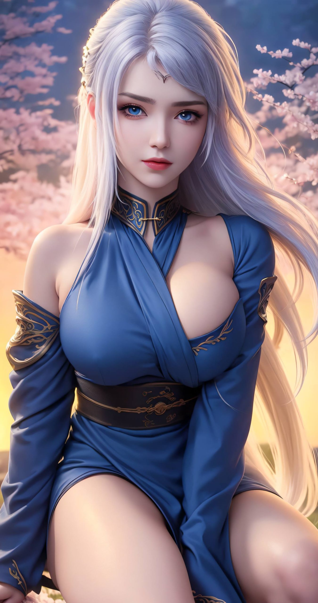 图片[4]-精选AI绘画 129 大主宰-洛璃 精致唯美[62P]-草丛看图