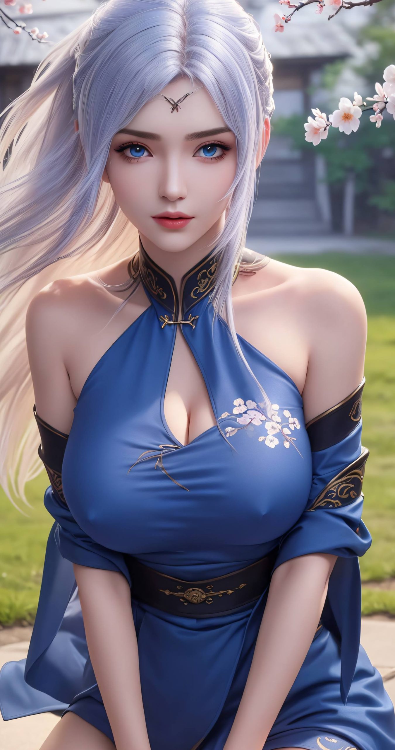 图片[5]-精选AI绘画 129 大主宰-洛璃 精致唯美[62P]-草丛看图