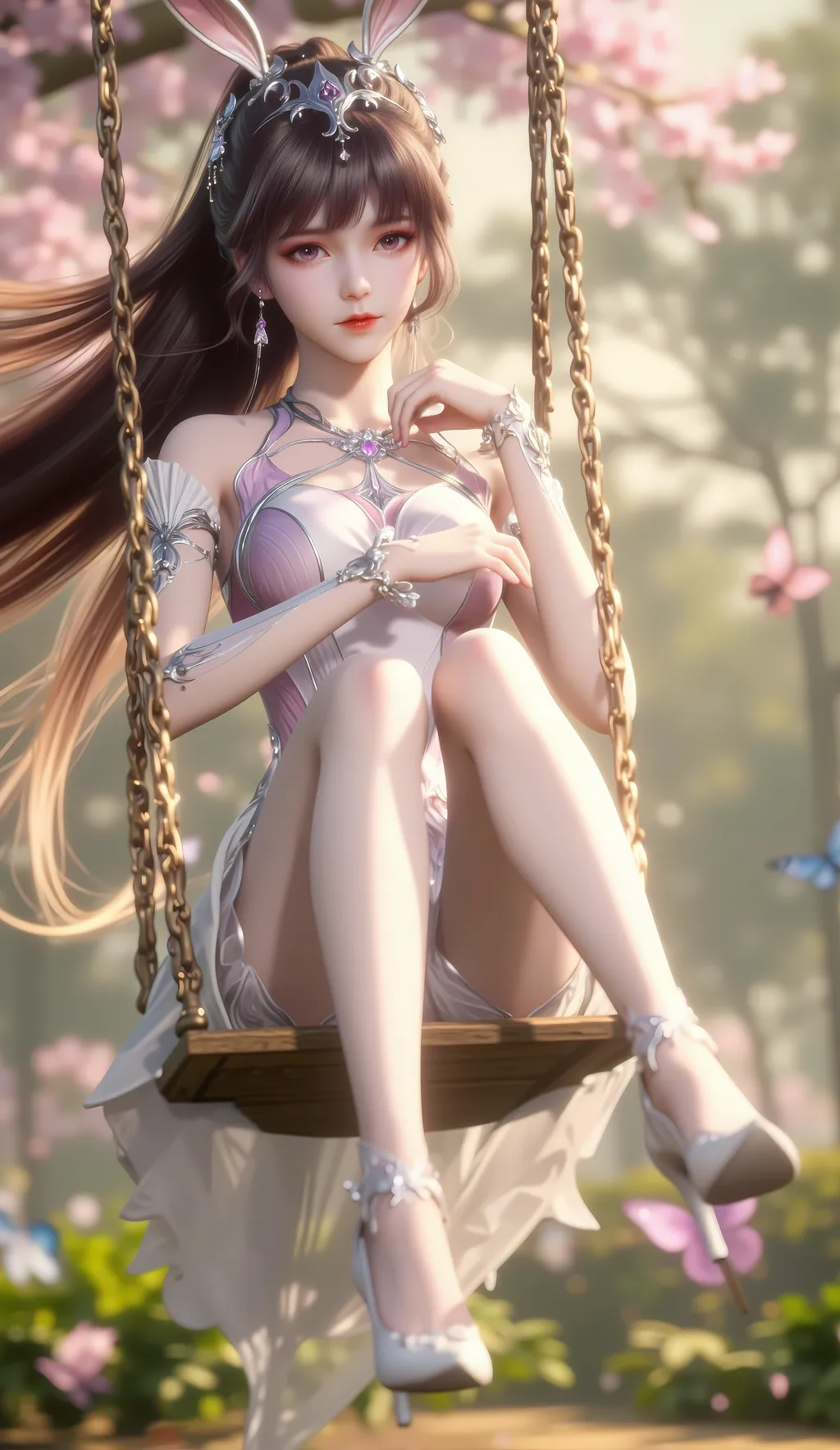 图片[1]-精选AI绘画 856 斗罗大陆-小舞[21P]-草丛看图