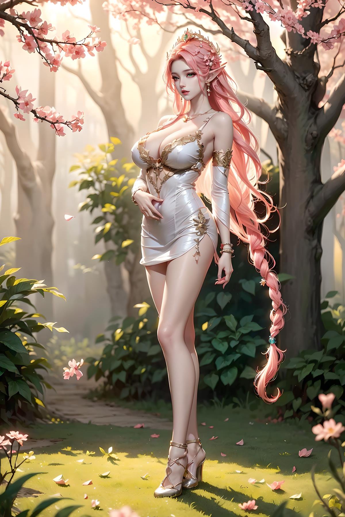 图片[6]-精选AI绘画 661 斗罗-塞西西[35P]-草丛看图