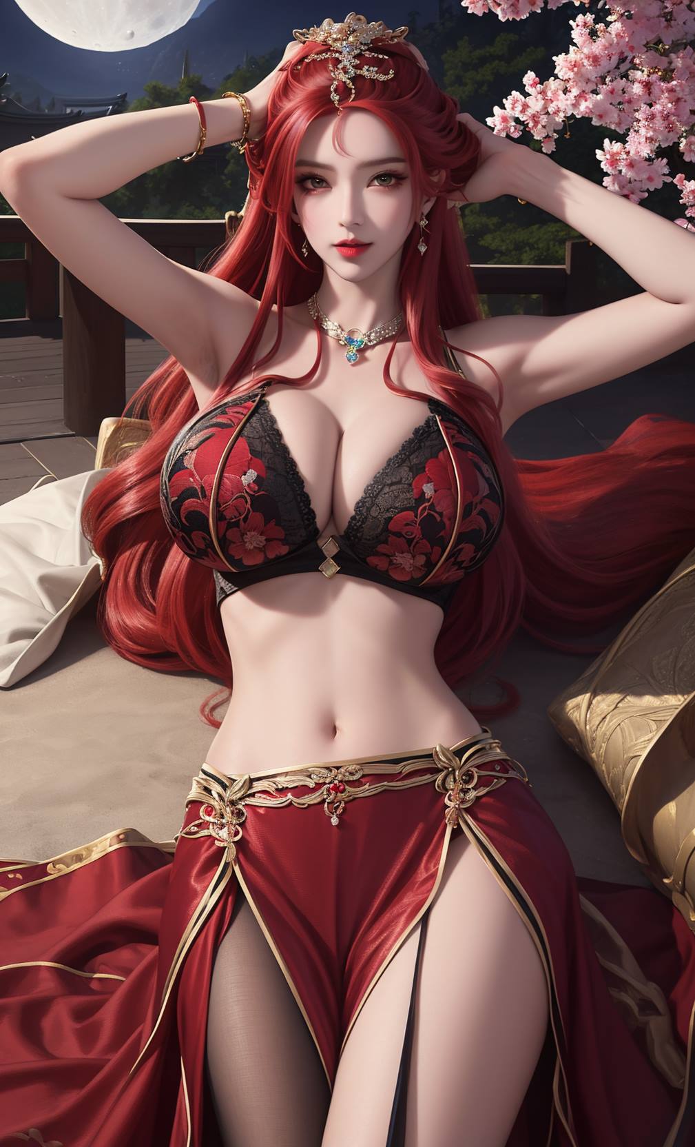 图片[2]-精选AI绘画 166 完美世界-曼沙珠华 国风[75P]-草丛看图