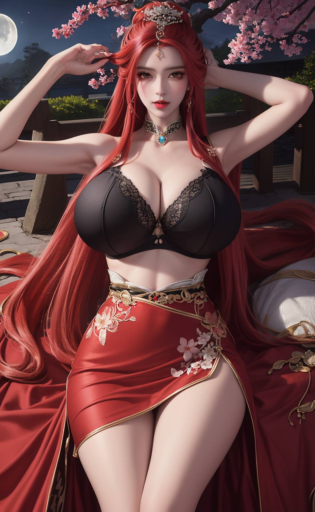 图片[4]-精选AI绘画 166 完美世界-曼沙珠华 国风[75P]-草丛看图