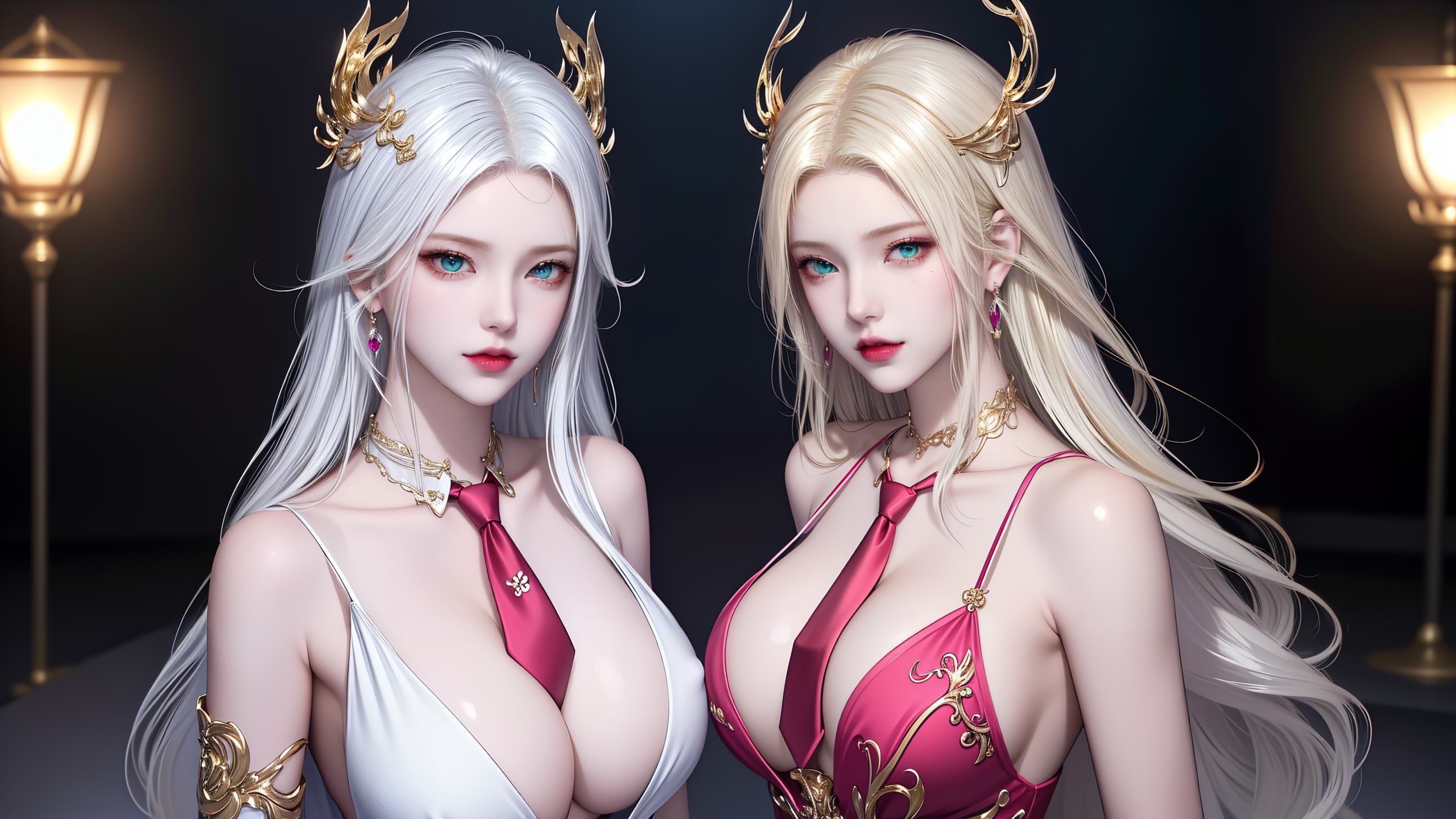 图片[6]-精选AI绘画 255 波塞西姐妹花[30P]-草丛看图