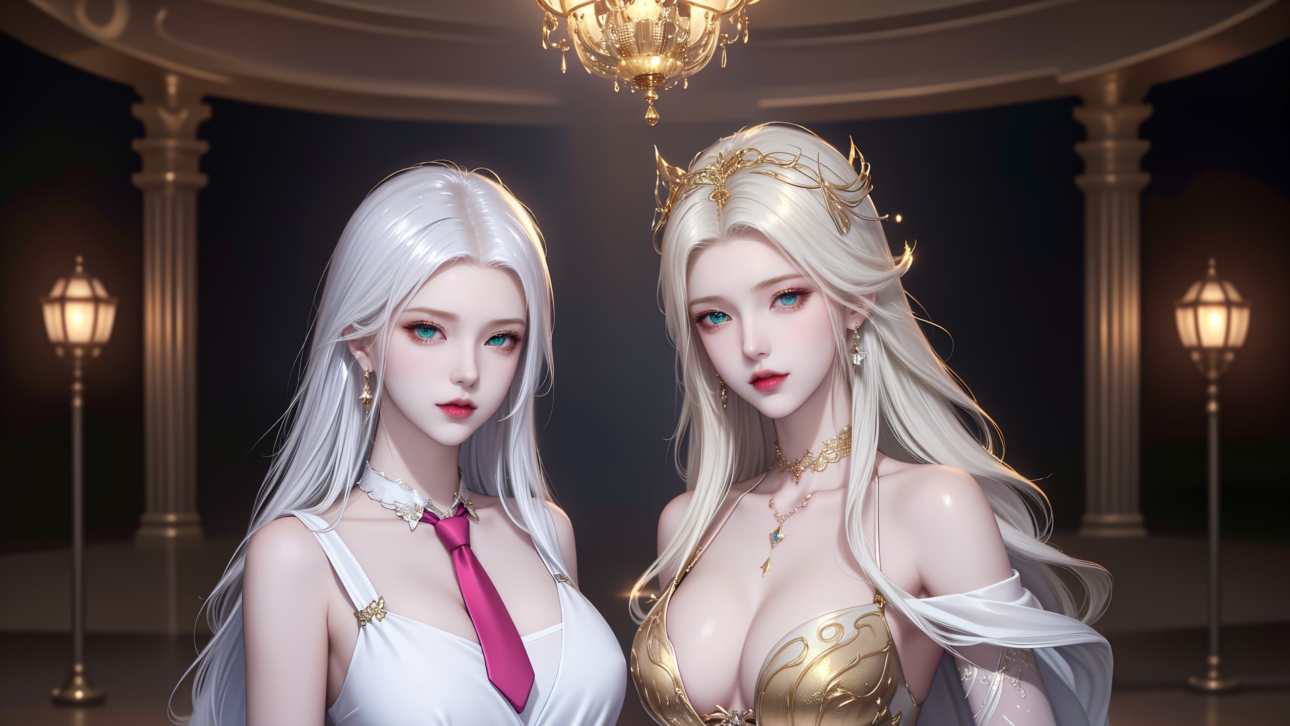 图片[7]-精选AI绘画 255 波塞西姐妹花[30P]-草丛看图