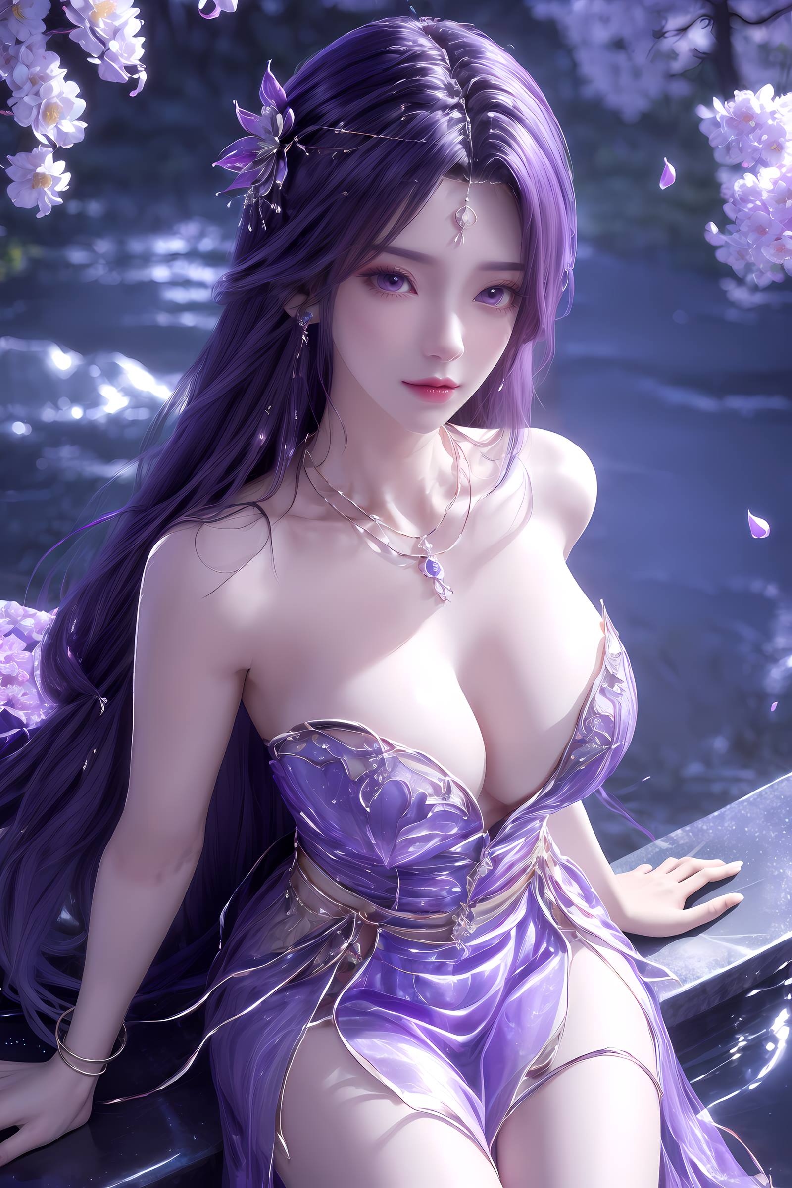 图片[2]-精选AI绘画 131 完美世界-云曦[21P]-草丛看图