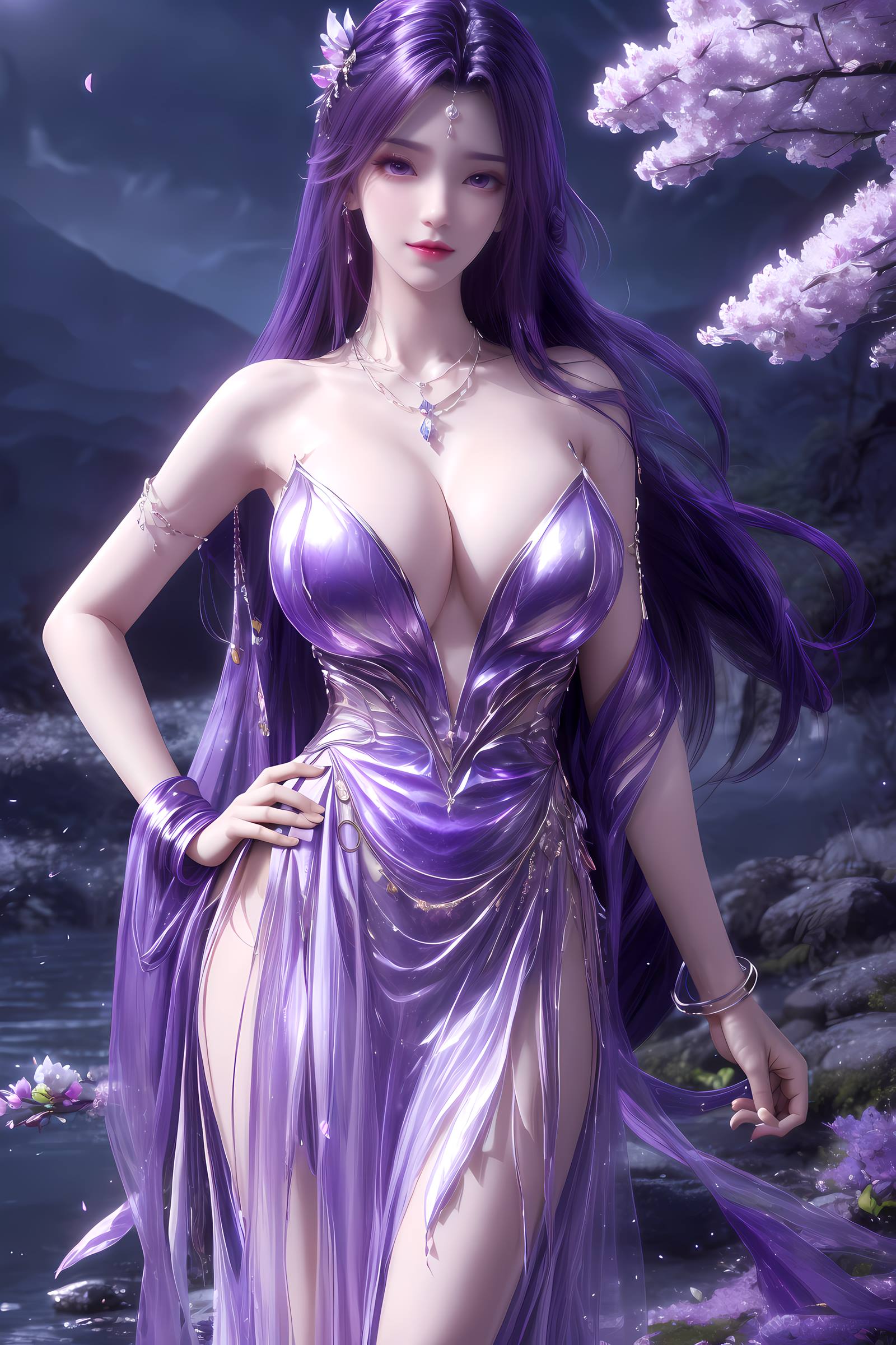 图片[5]-精选AI绘画 131 完美世界-云曦[21P]-草丛看图