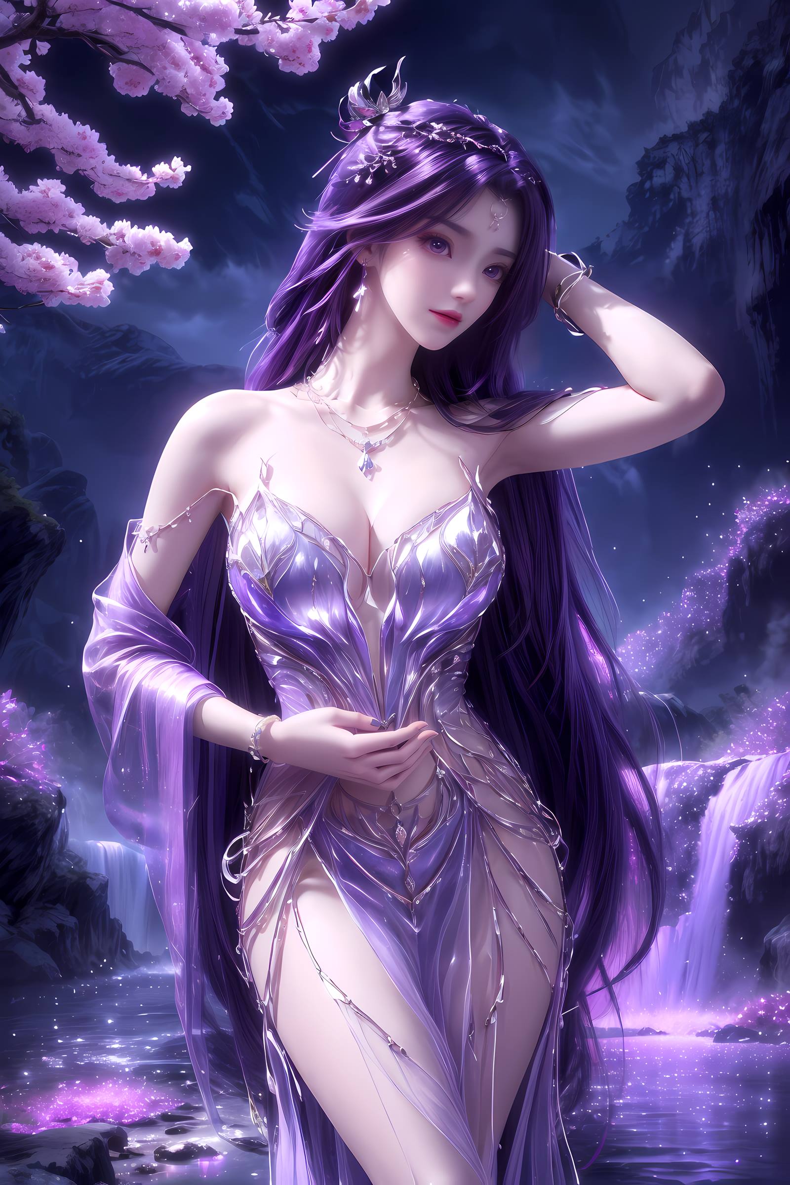 图片[7]-精选AI绘画 131 完美世界-云曦[21P]-草丛看图