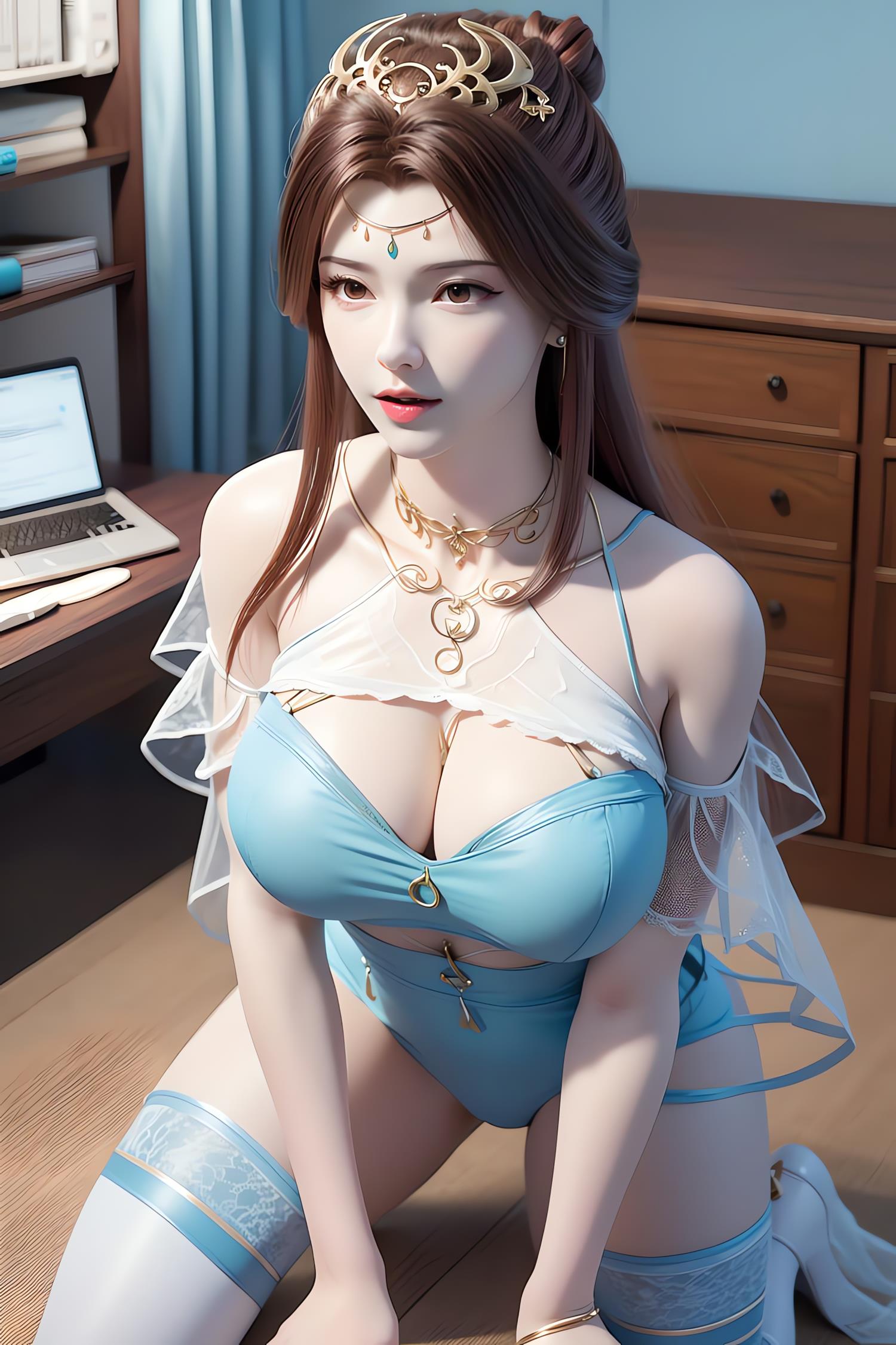 图片[5]-精选AI绘画 389 百炼 苏灵韵[52P]-草丛看图