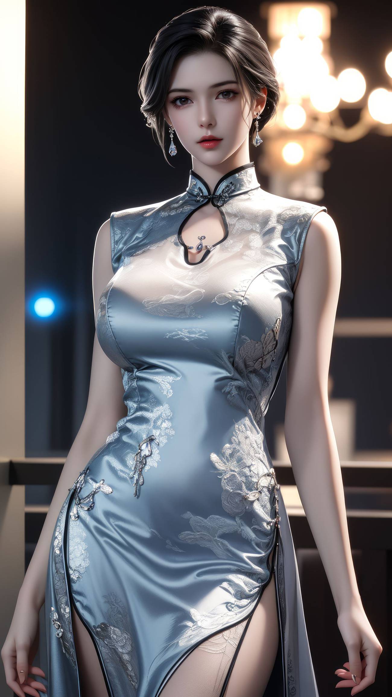 图片[2]-精选AI绘画 566 比比东[70P]-草丛看图