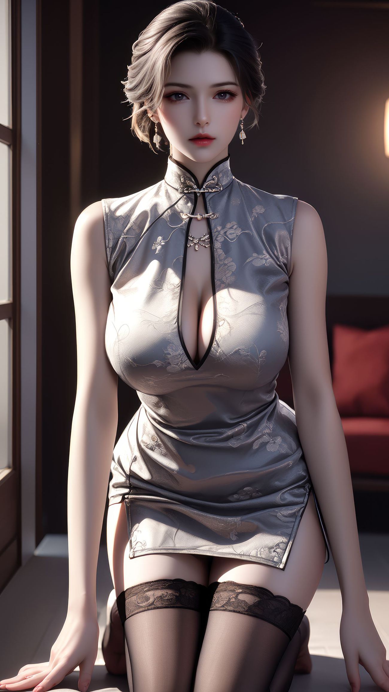 图片[4]-精选AI绘画 566 比比东[70P]-草丛看图