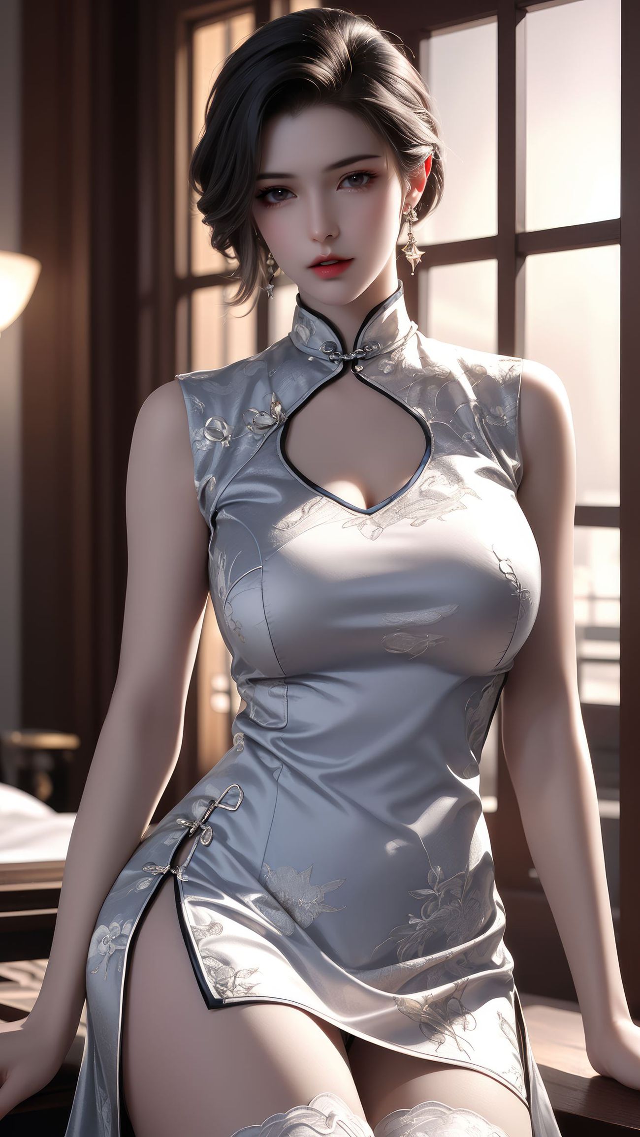 图片[6]-精选AI绘画 566 比比东[70P]-草丛看图