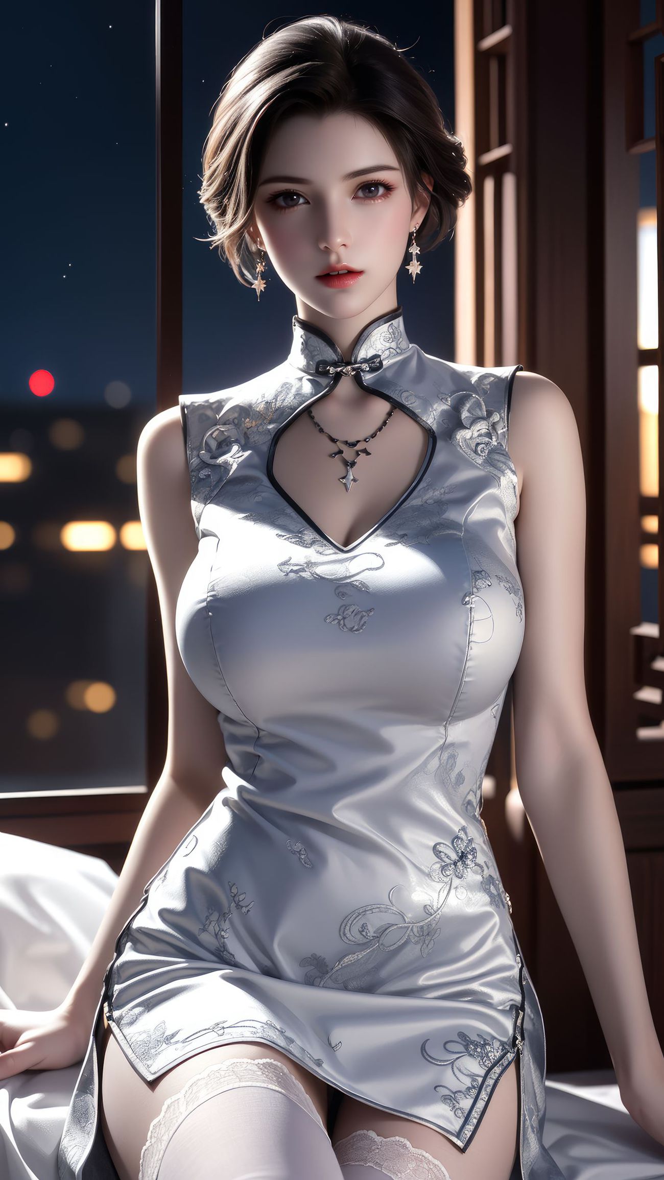 图片[7]-精选AI绘画 566 比比东[70P]-草丛看图