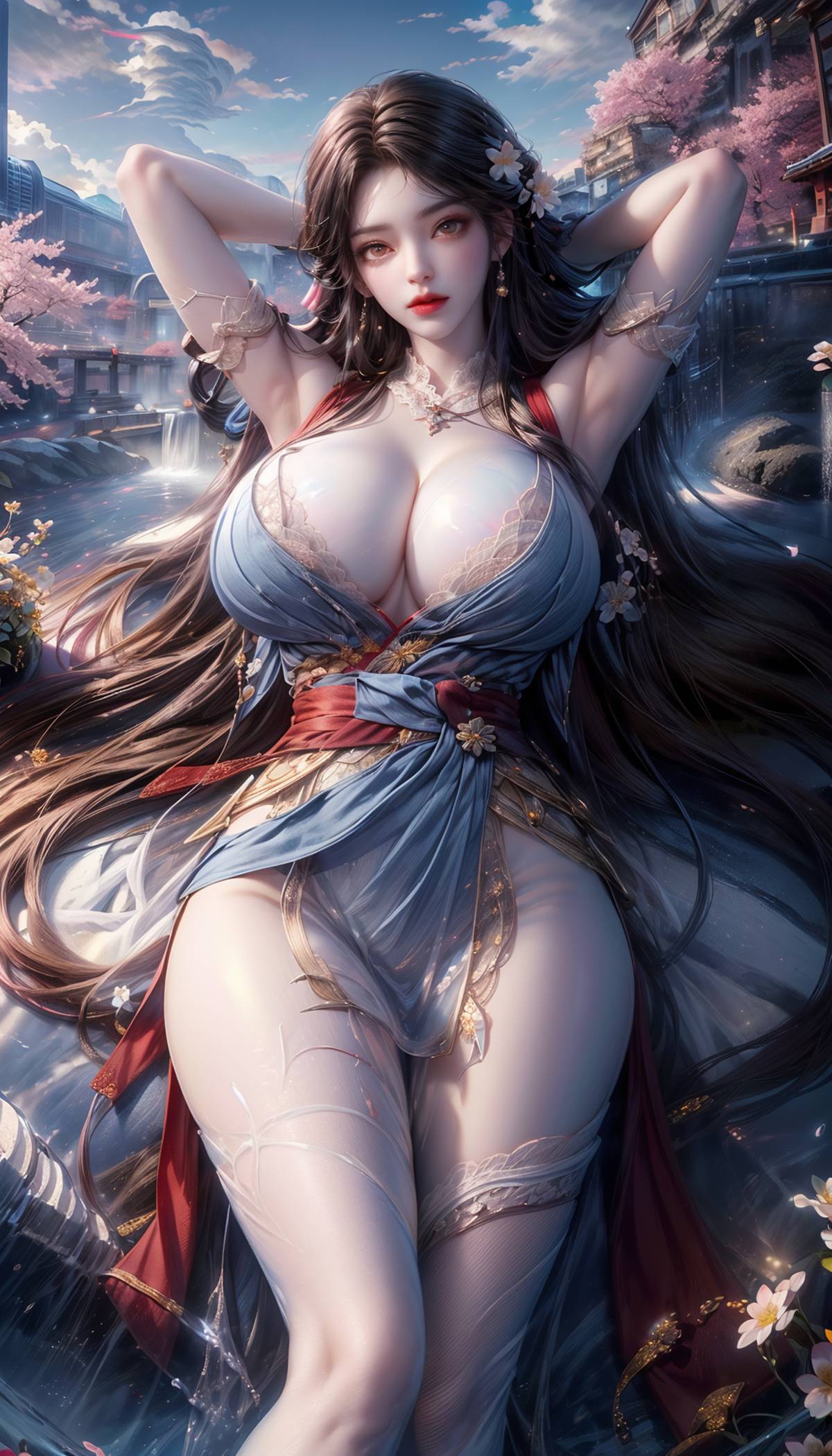 图片[1]-精选AI绘画 402-火灵儿[51P]-草丛看图