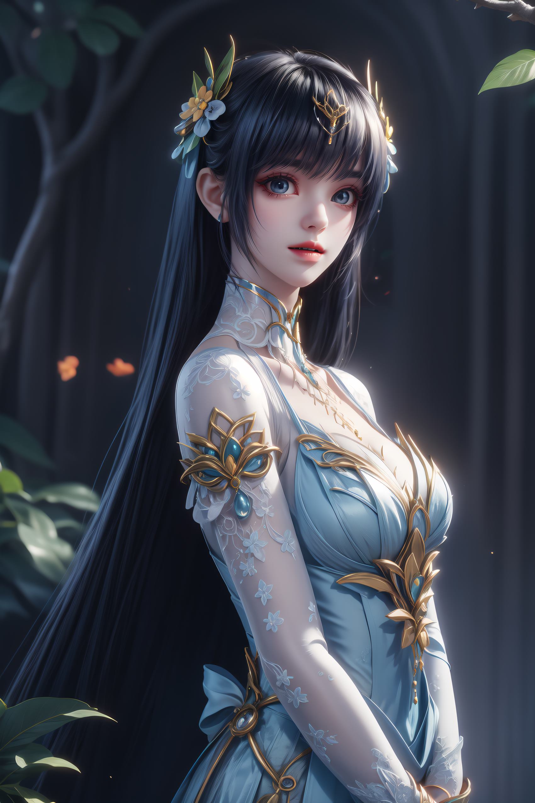 图片[3]-精选AI绘画 270 枫玲儿[60P]-草丛看图