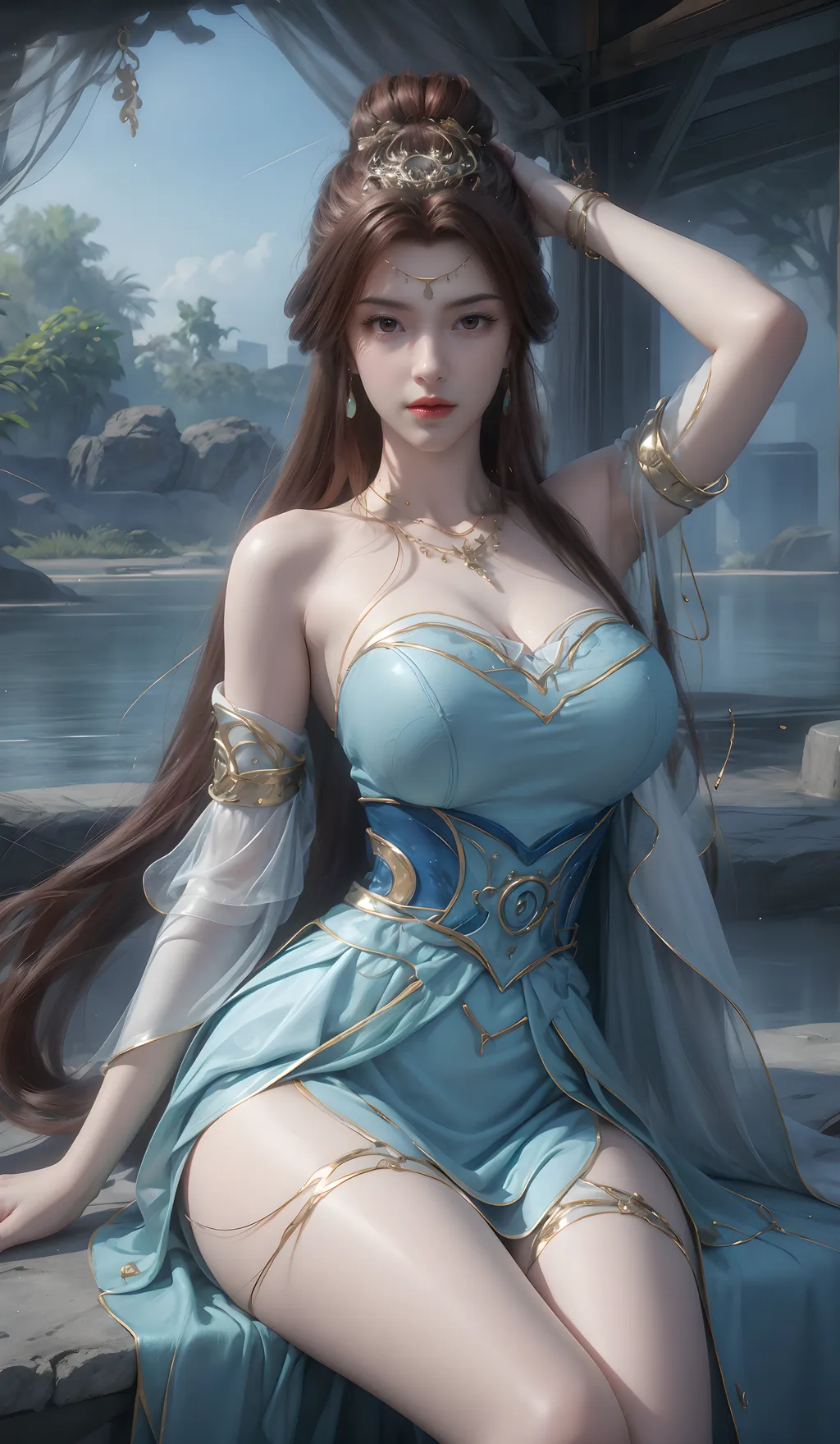 图片[4]-精选AI绘画 915 百炼成神-苏灵韵[23P]-草丛看图