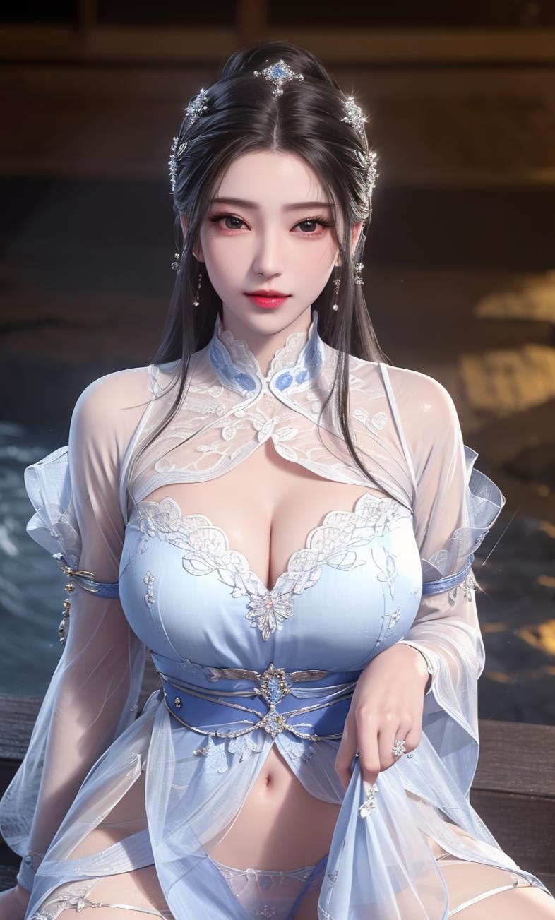 图片[3]-精选AI绘画 412 李慕婉后背[90P]-草丛看图