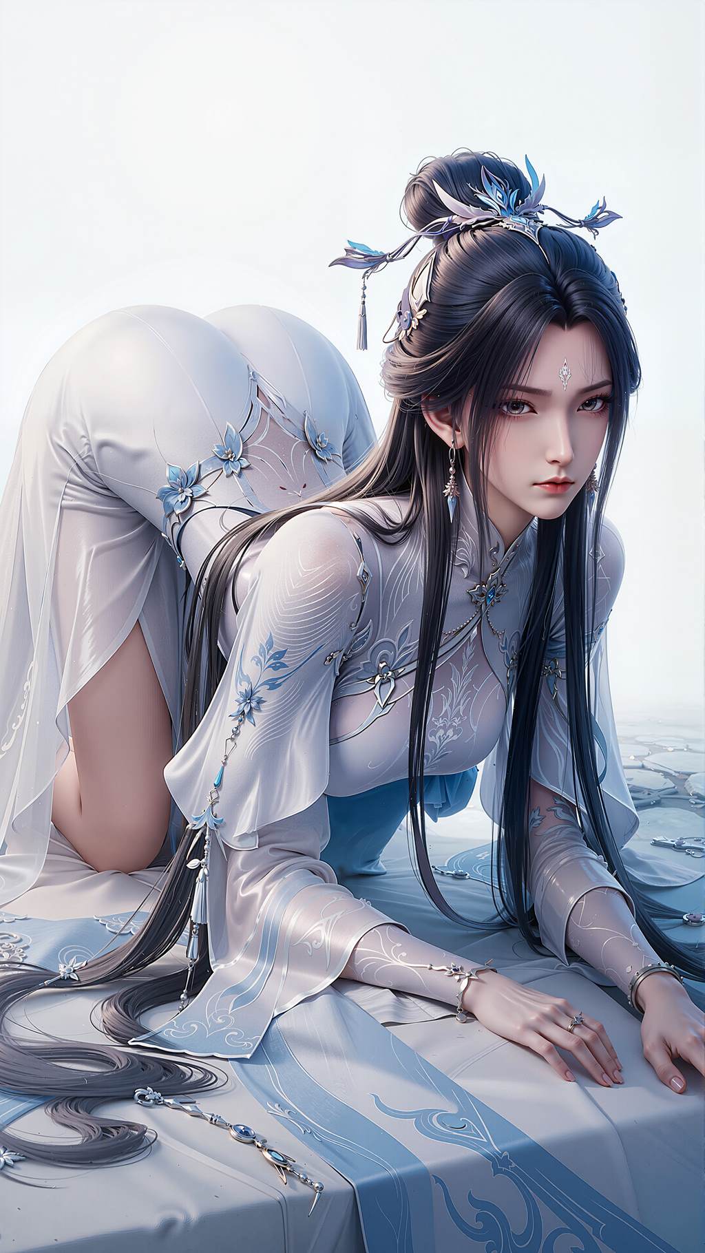 图片[7]-精选AI绘画 818 诛仙-陆雪琪[16P]-草丛看图