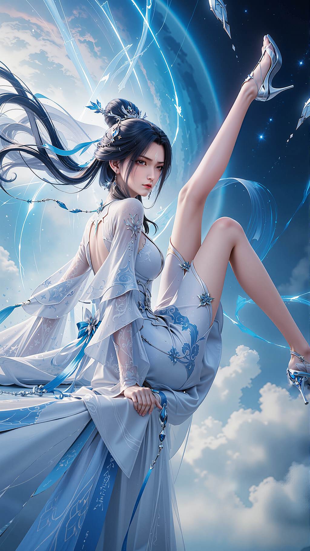 图片[8]-精选AI绘画 818 诛仙-陆雪琪[16P]-草丛看图