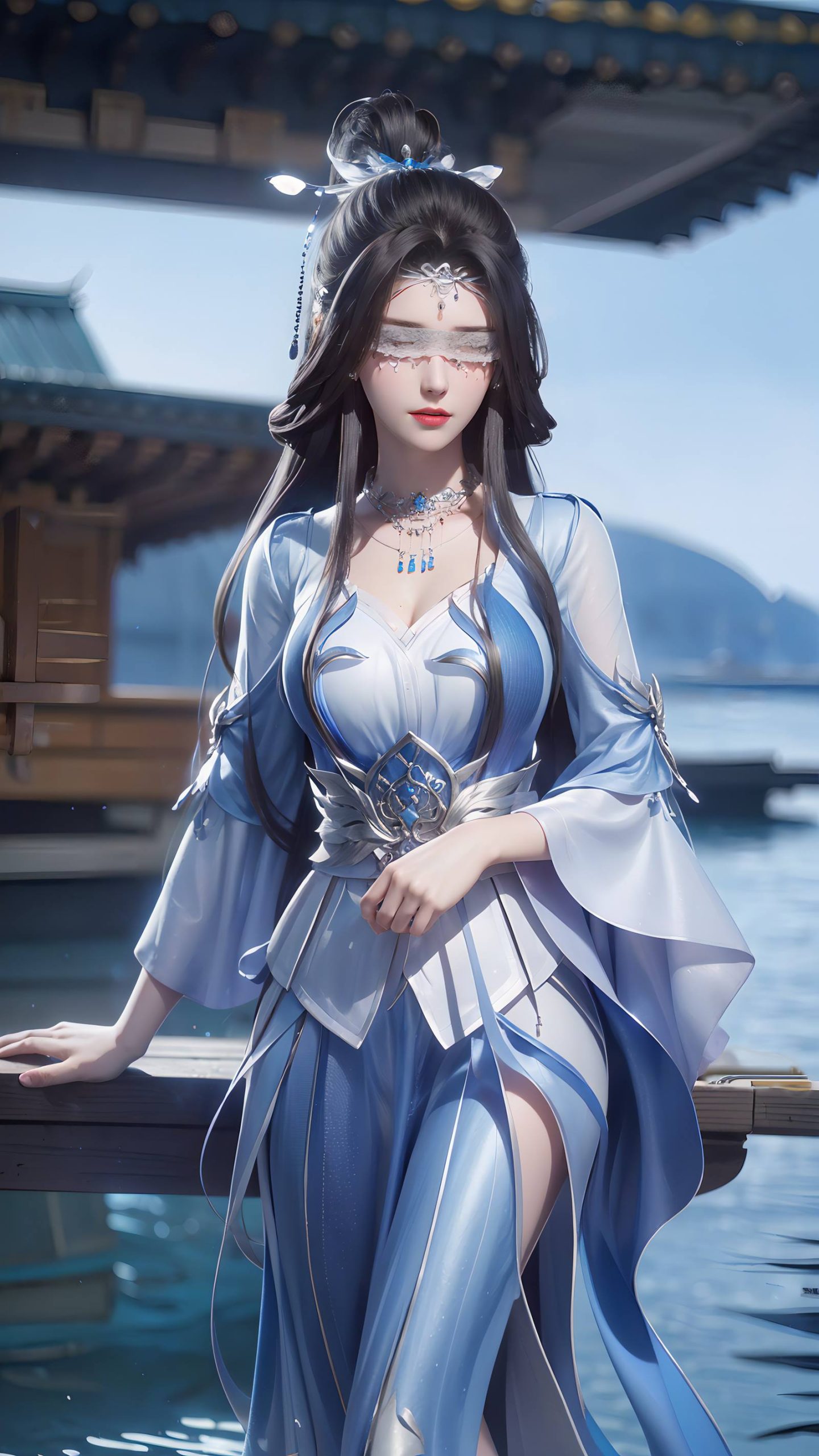 图片[2]-精选AI绘画 086 仙逆-兰若现代牛仔裤[95P]-草丛看图