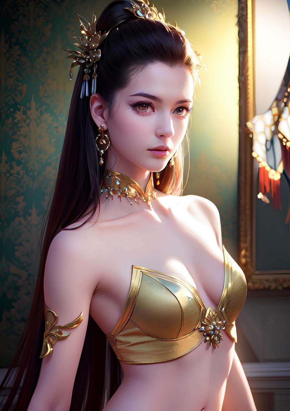 图片[3]-精选[AI绘画] 040 古风仙女无可比拟[149P]-草丛看图