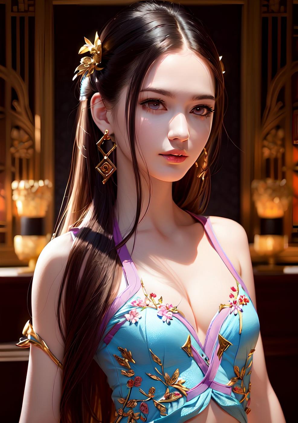 图片[4]-精选[AI绘画] 040 古风仙女无可比拟[149P]-草丛看图