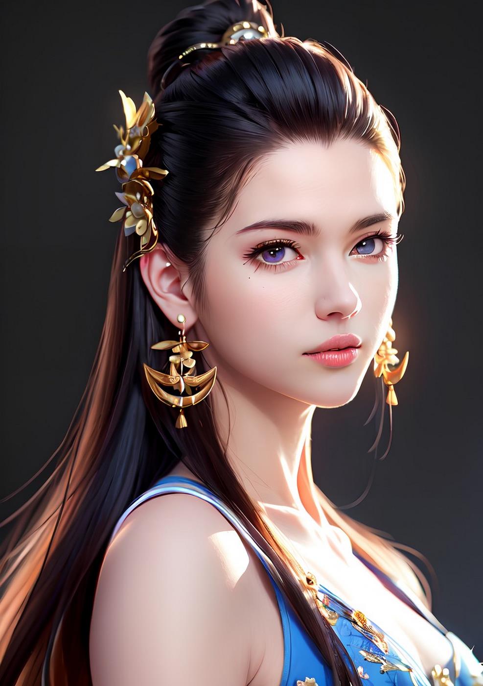 图片[5]-精选[AI绘画] 040 古风仙女无可比拟[149P]-草丛看图