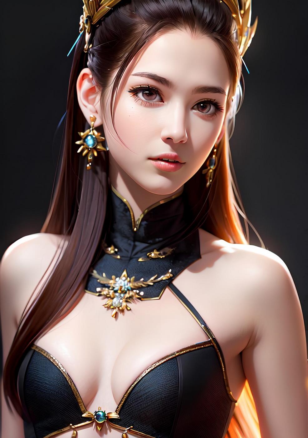 图片[1]-精选[AI绘画] 040 古风仙女无可比拟[149P]-草丛看图