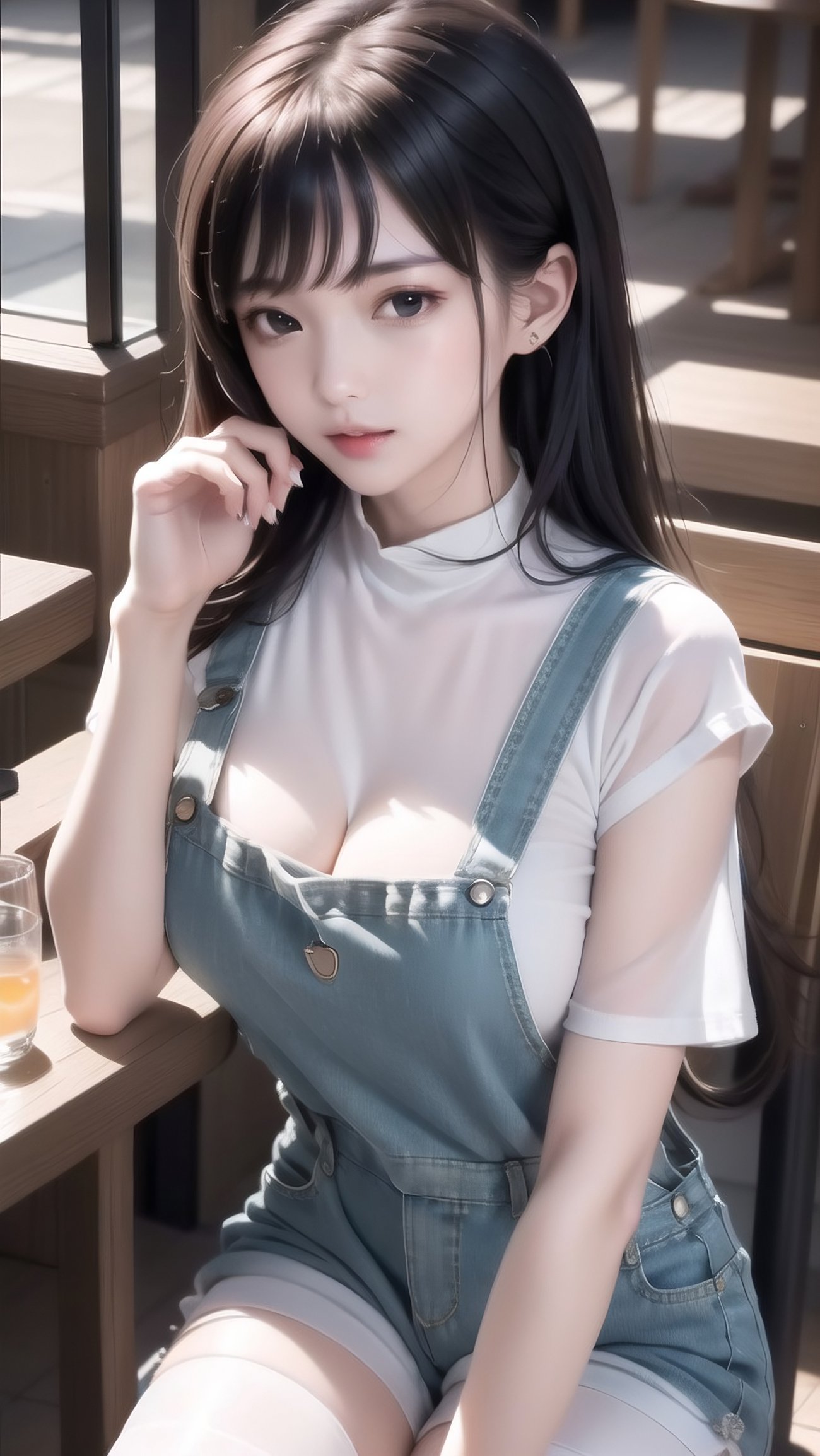 图片[3]-精选AI绘画 007 2K高清 背带裤 [20P]-草丛看图