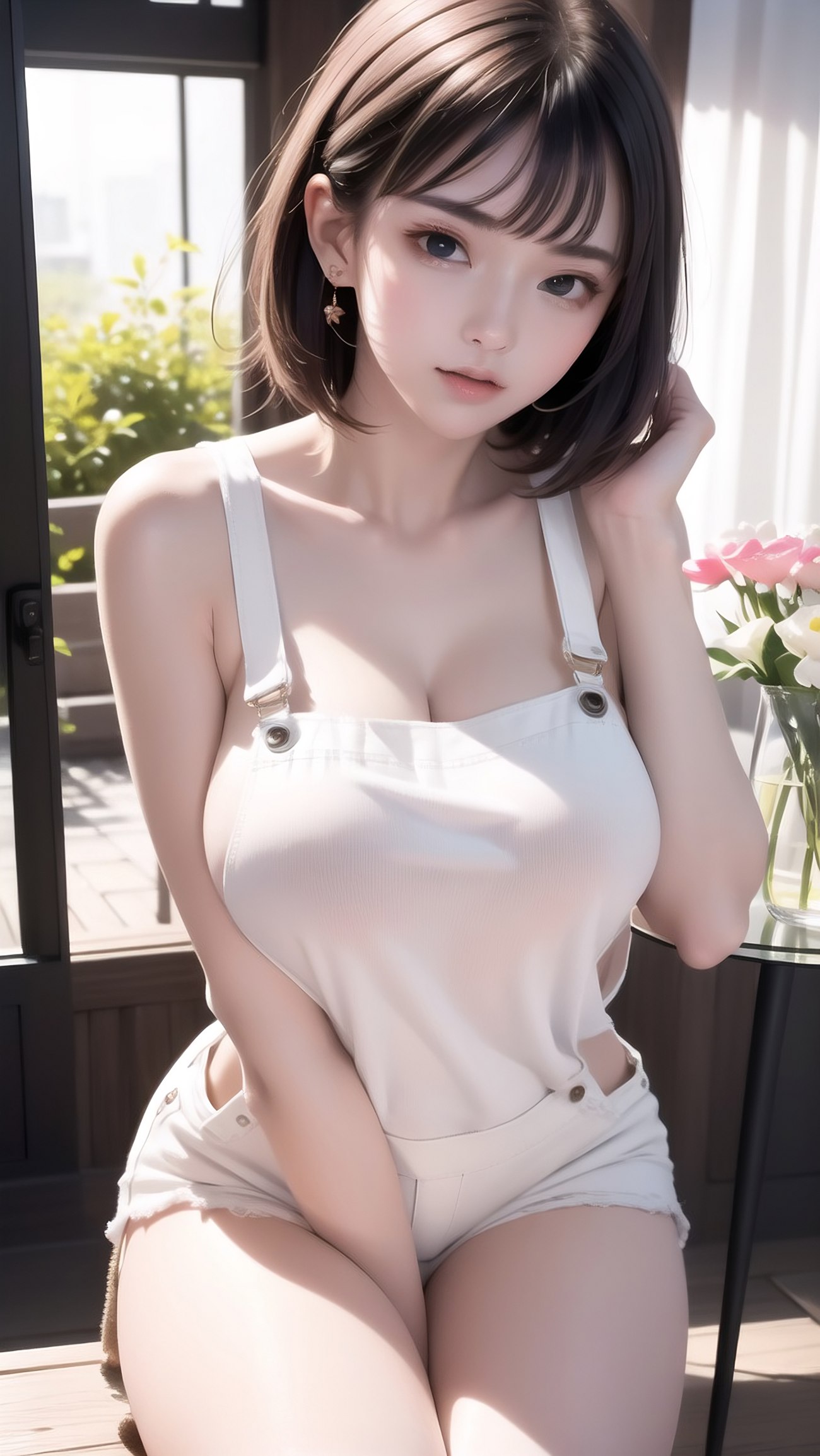 图片[5]-精选AI绘画 007 2K高清 背带裤 [20P]-草丛看图