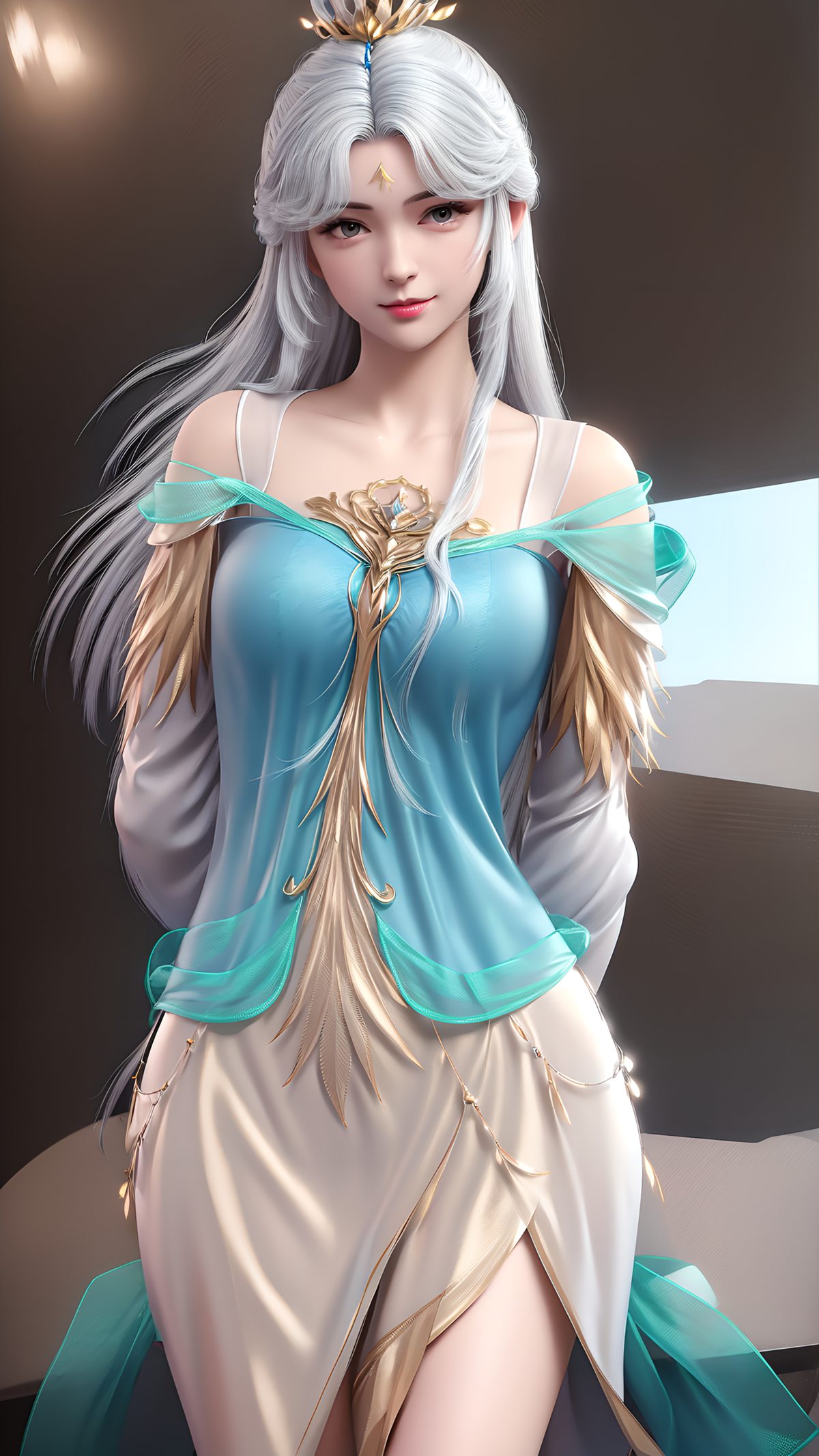 图片[3]-精选AI绘画 400-雪琳[19P]-草丛看图