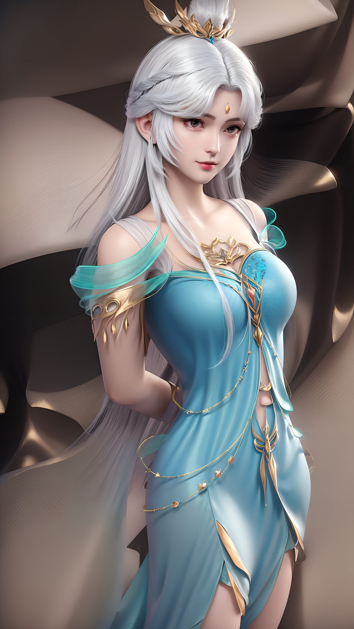 图片[4]-精选AI绘画 400-雪琳[19P]-草丛看图