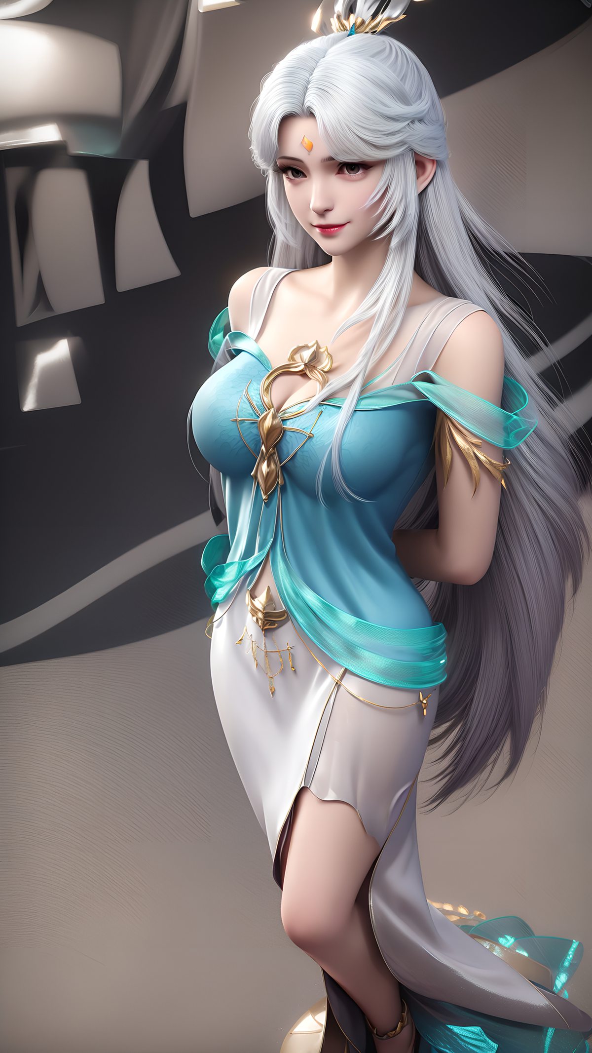 图片[5]-精选AI绘画 400-雪琳[19P]-草丛看图