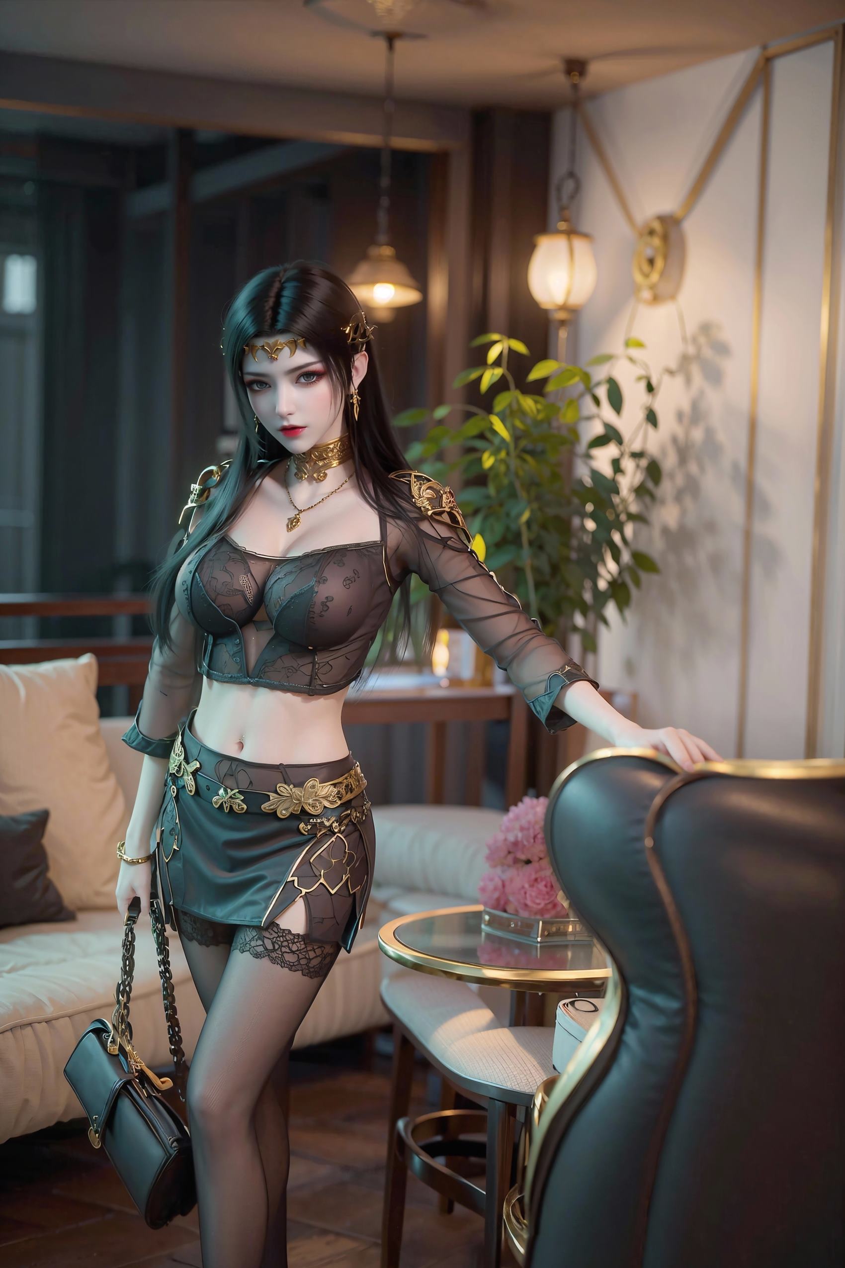 图片[8]-精选AI绘画 341 美杜莎[16P]-草丛看图