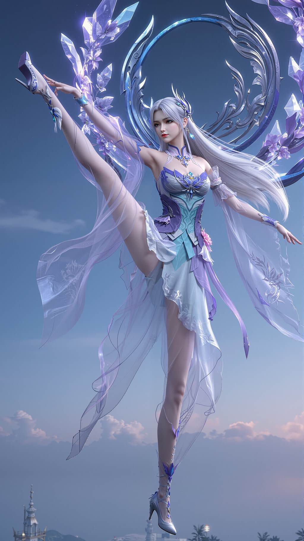 图片[4]-精选AI绘画 786 斗破-小医仙[16P]-草丛看图