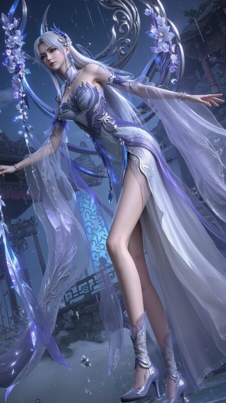 精选AI绘画 786 斗破-小医仙[16P]-草丛看图