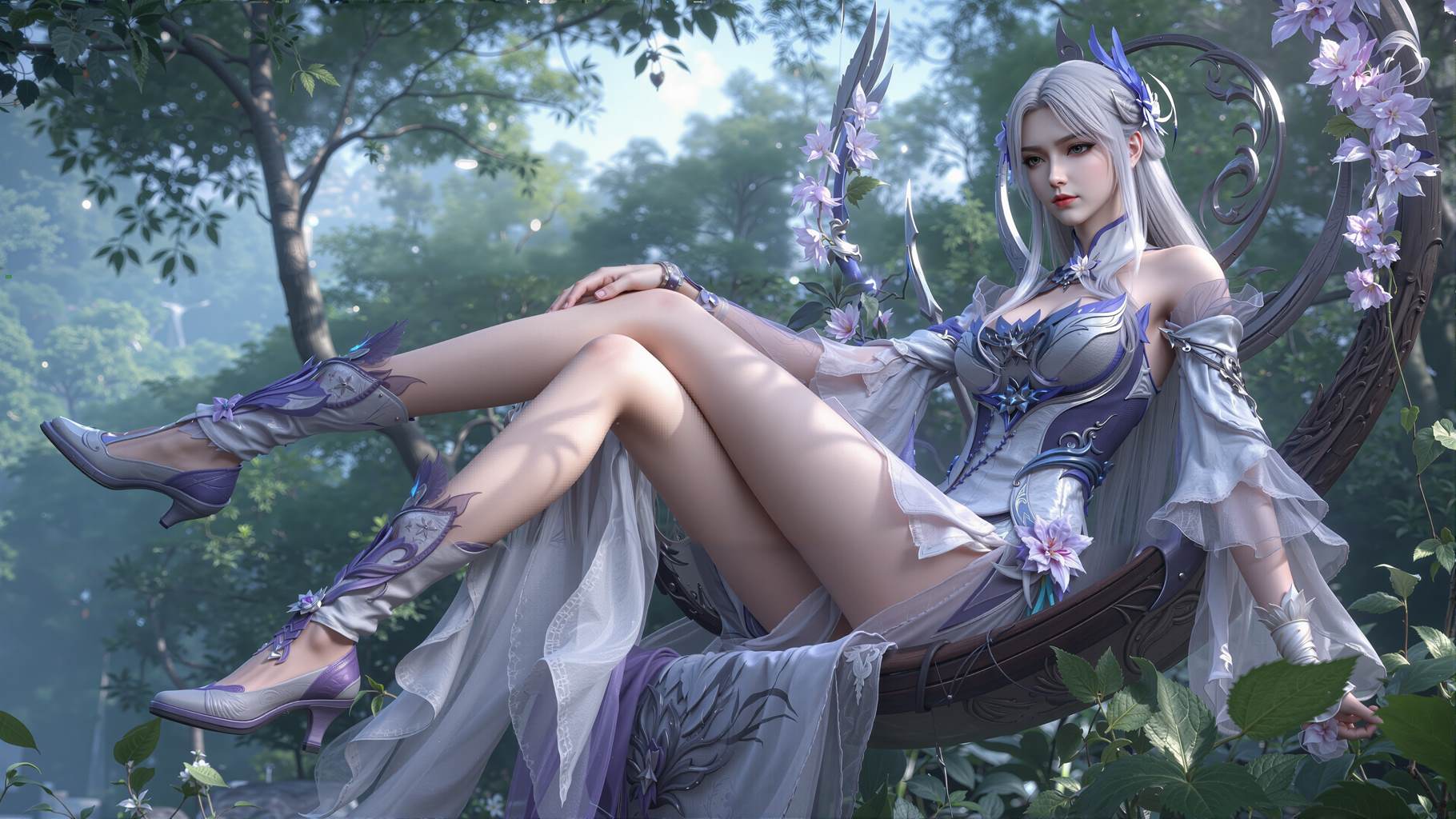 图片[7]-精选AI绘画 786 斗破-小医仙[16P]-草丛看图