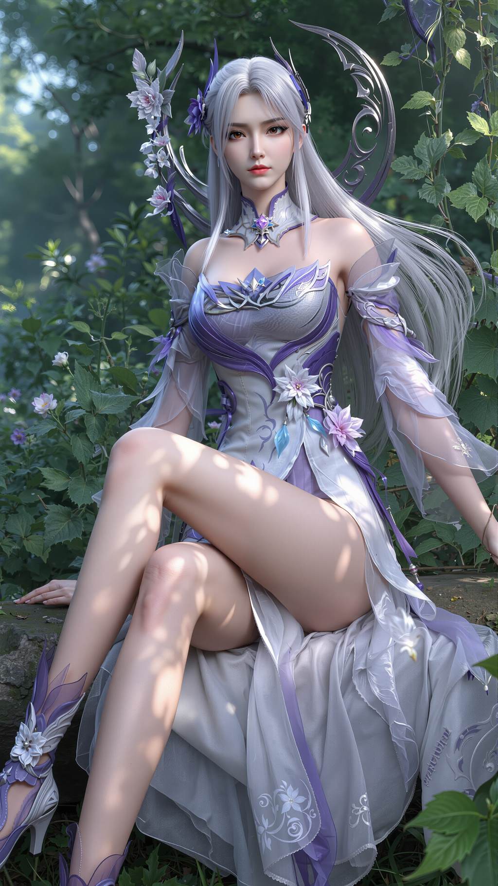 图片[8]-精选AI绘画 786 斗破-小医仙[16P]-草丛看图