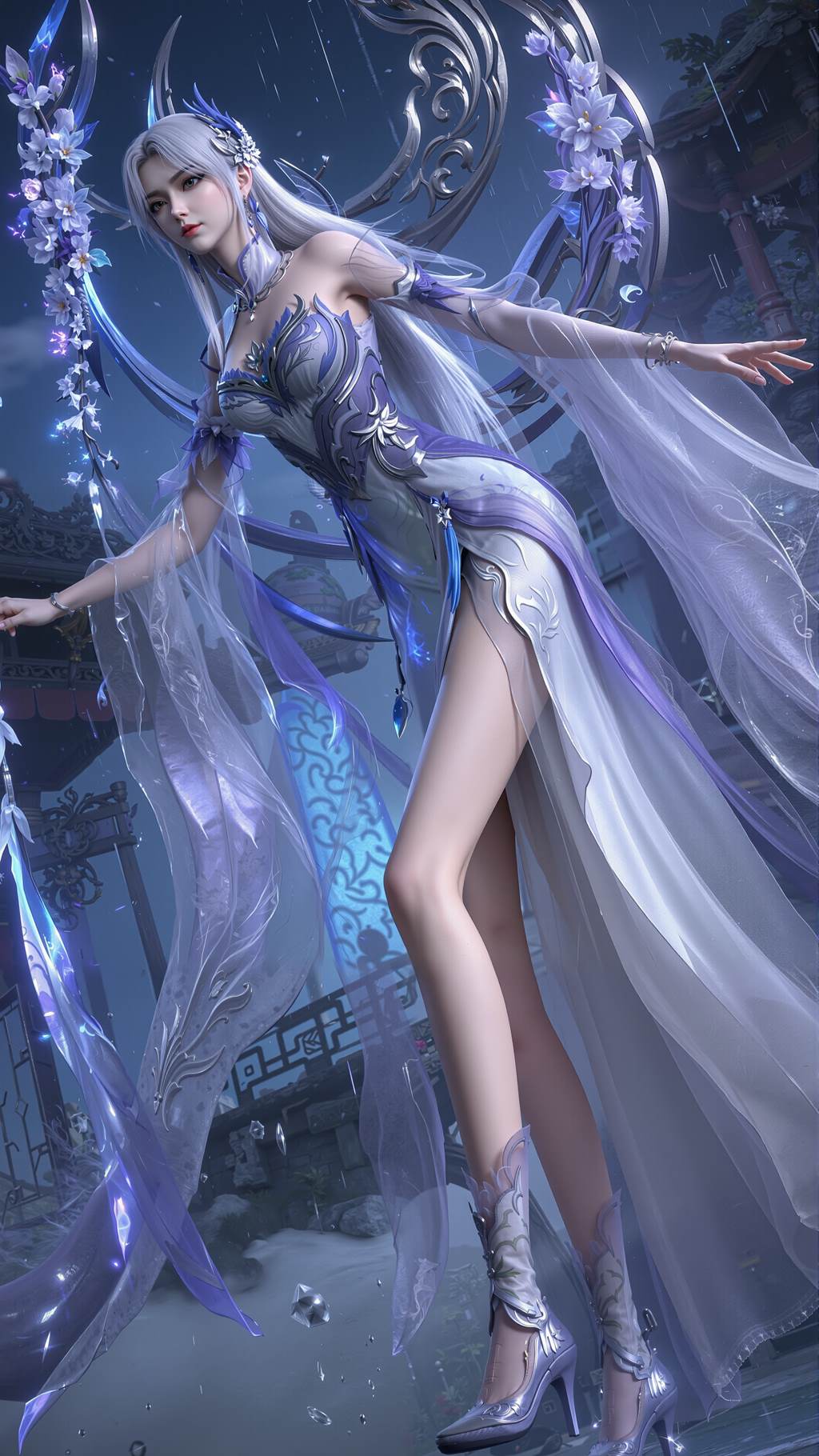 图片[1]-精选AI绘画 786 斗破-小医仙[16P]-草丛看图