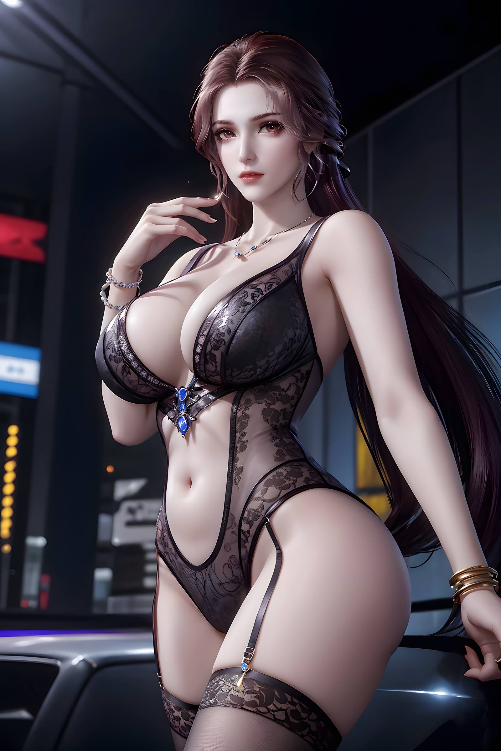 图片[3]-精选AI绘画 104 斗罗大陆-比比东[26P]-草丛看图