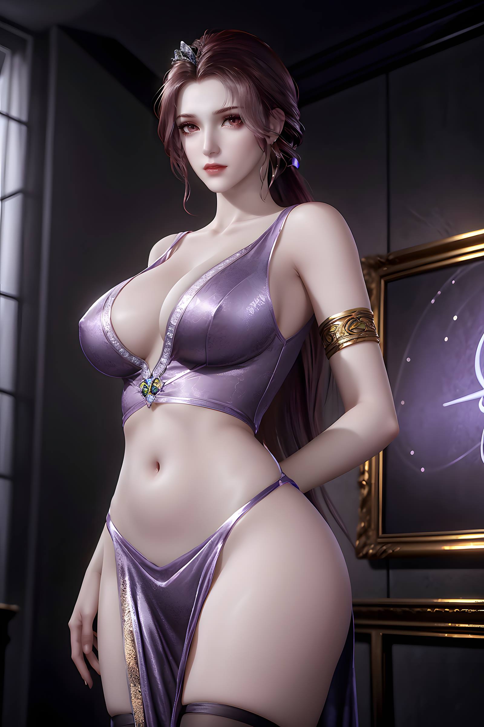 图片[1]-精选AI绘画 104 斗罗大陆-比比东[26P]-草丛看图