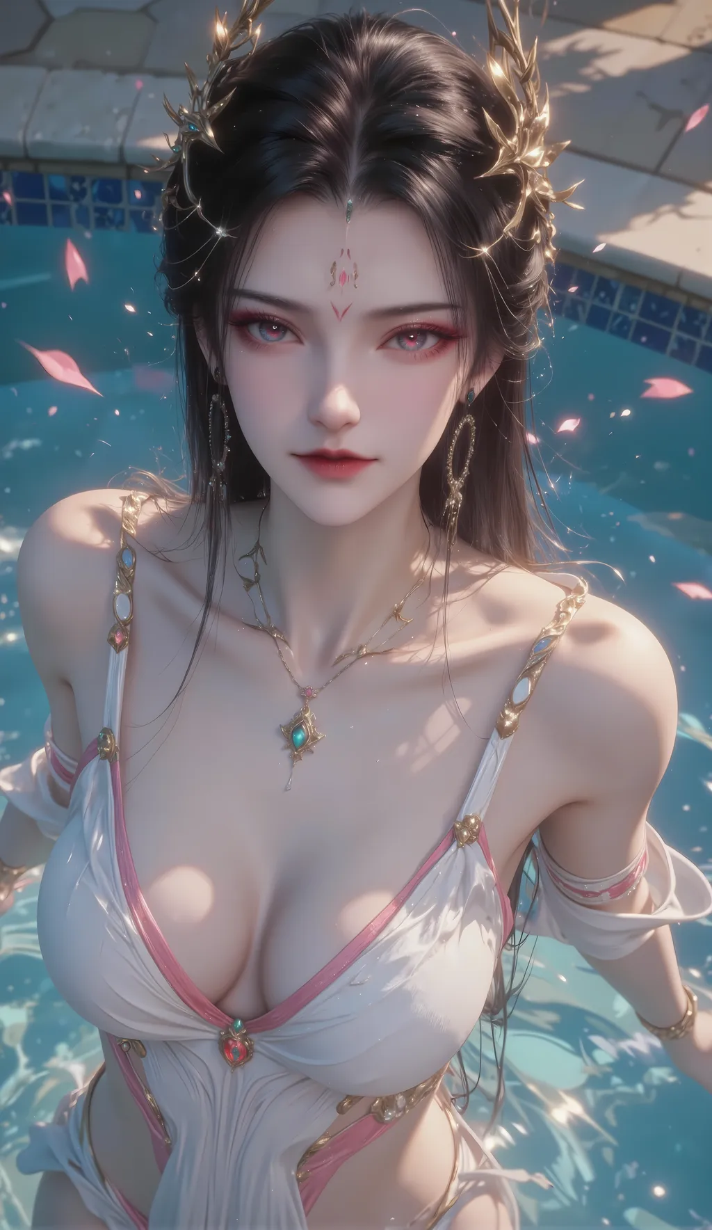 图片[7]-精选AI绘画 855 仙逆-红蝶[18P]-草丛看图