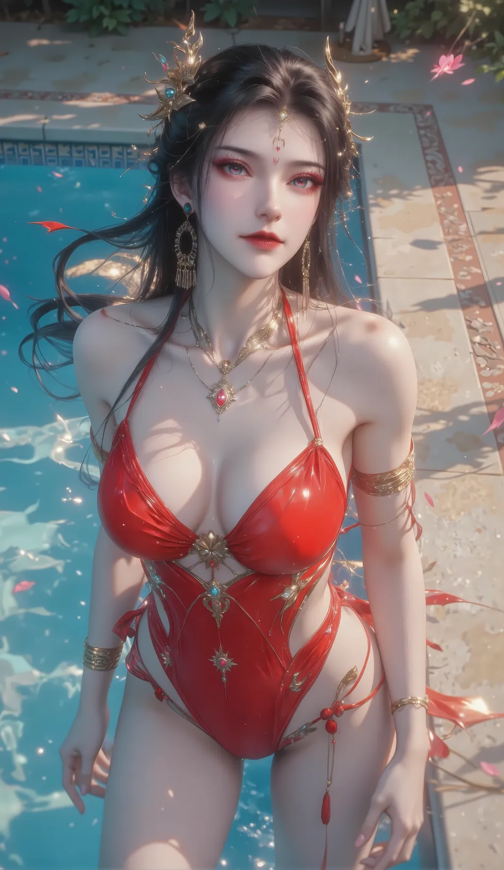 图片[8]-精选AI绘画 855 仙逆-红蝶[18P]-草丛看图