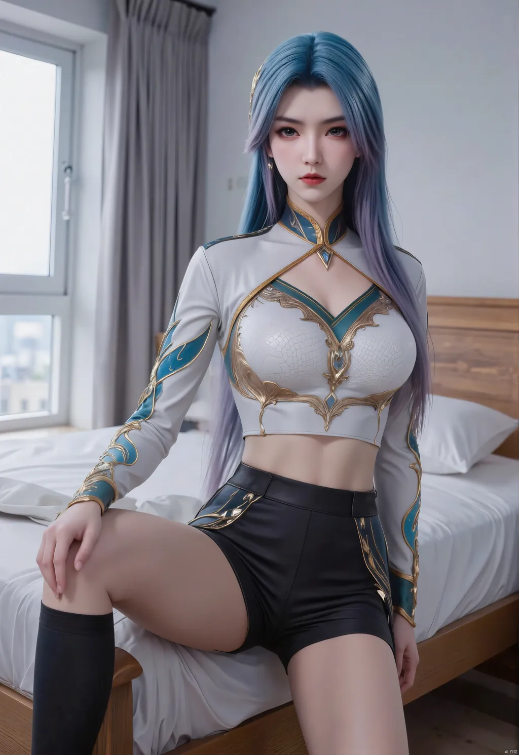 图片[8]-精选AI绘画 833 绝世唐门-王秋儿[71P]-草丛看图